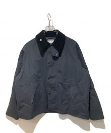 Barbour（バブアー）の古着「Transport ピーチスキン」｜ネイビー
