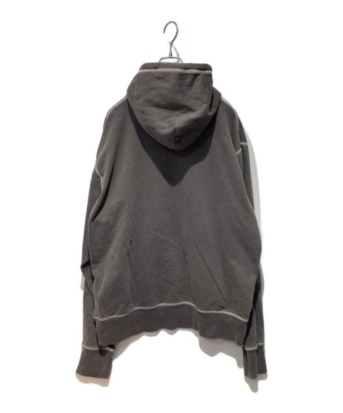 TRUE RELIGION（トゥルー レリジョン）TRUE RELIGION (トゥルー レリジョン) オーバーサイズジップパーカー グレー サイズ:XXXLの古着・服飾アイテム