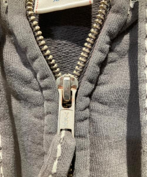TRUE RELIGION（トゥルー レリジョン）TRUE RELIGION (トゥルー レリジョン) オーバーサイズジップパーカー グレー サイズ:XXXLの古着・服飾アイテム