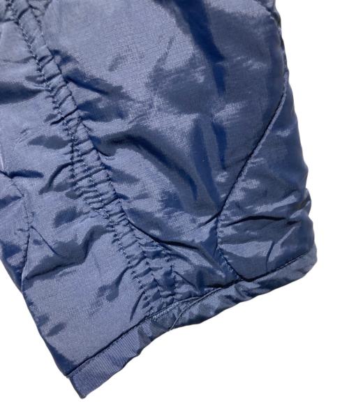 EDIFICE（エディフィス）EDIFICE (エディフィス) ノーカラーキルティングジャケット ネイビー サイズ:Ｍの古着・服飾アイテム