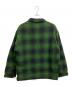 PENDLETON (ペンドルトン) niko and (ニコアンド) 別注CPOチェックブルゾン グリーン×ブラック サイズ:L：8000円