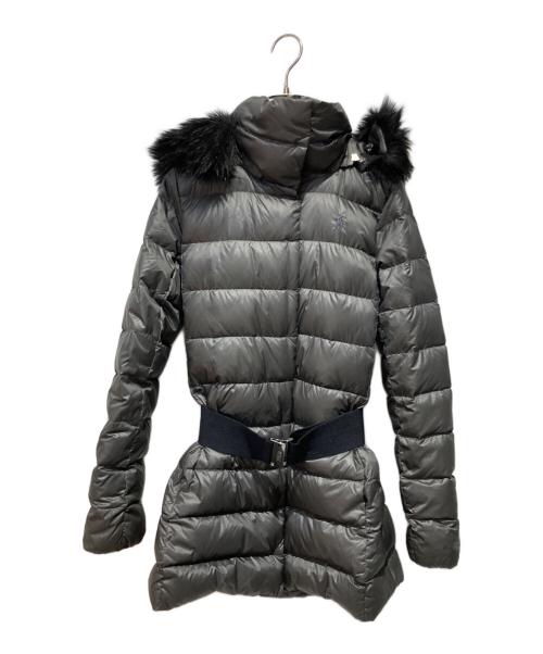 POLO RALPH LAUREN（ポロ・ラルフローレン）POLO RALPH LAUREN (ポロ・ラルフローレン) ファーダウンコート グレー サイズ:XSの古着・服飾アイテム