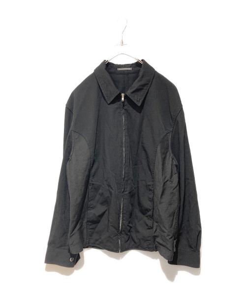 COMME des GARCONS HOMME PLUS（コムデギャルソンオムプリュス）COMME des GARCONS HOMME PLUS (コムデギャルソンオムプリュス) ポリウールギャバ ボンバージャケット ブラック サイズ:Mの古着・服飾アイテム