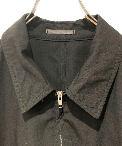 COMME des GARCONS HOMME PLUS（コムデギャルソンオムプリュス）COMME des GARCONS HOMME PLUS (コムデギャルソンオムプリュス) ポリウールギャバ ボンバージャケット ブラック サイズ:Mの古着・服飾アイテム