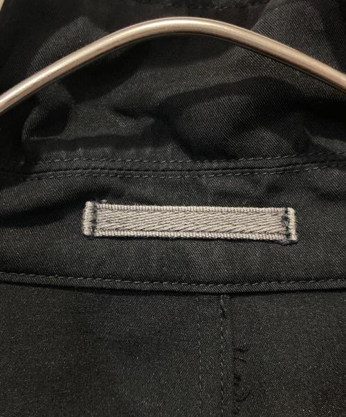 COMME des GARCONS HOMME PLUS（コムデギャルソンオムプリュス）COMME des GARCONS HOMME PLUS (コムデギャルソンオムプリュス) ポリウールギャバ ボンバージャケット ブラック サイズ:Mの古着・服飾アイテム