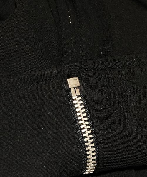COMME des GARCONS HOMME PLUS（コムデギャルソンオムプリュス）COMME des GARCONS HOMME PLUS (コムデギャルソンオムプリュス) ポリウールギャバ ボンバージャケット ブラック サイズ:Mの古着・服飾アイテム