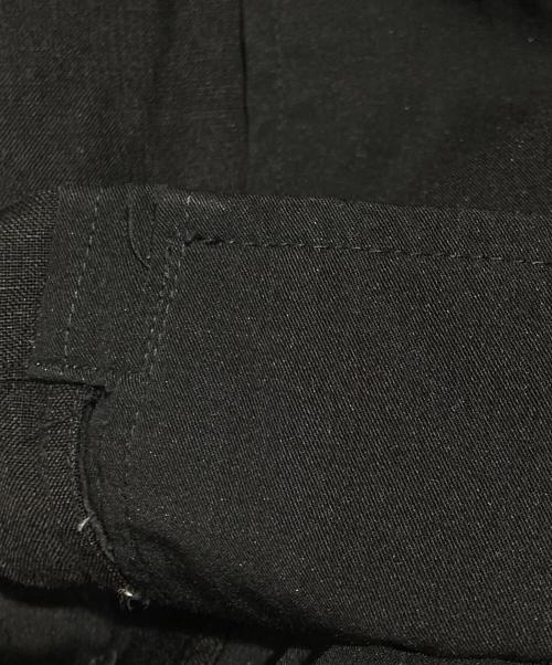 COMME des GARCONS HOMME PLUS（コムデギャルソンオムプリュス）COMME des GARCONS HOMME PLUS (コムデギャルソンオムプリュス) ポリウールギャバ ボンバージャケット ブラック サイズ:Mの古着・服飾アイテム