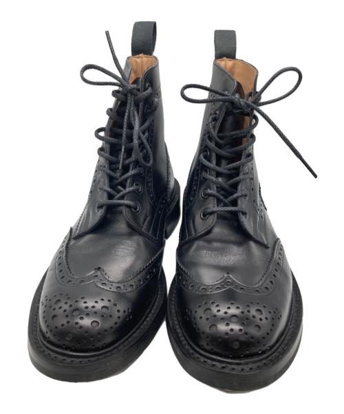 Tricker's（トリッカーズ）Tricker's (トリッカーズ) MALTON ブラック サイズ:UK7 1/2の古着・服飾アイテム