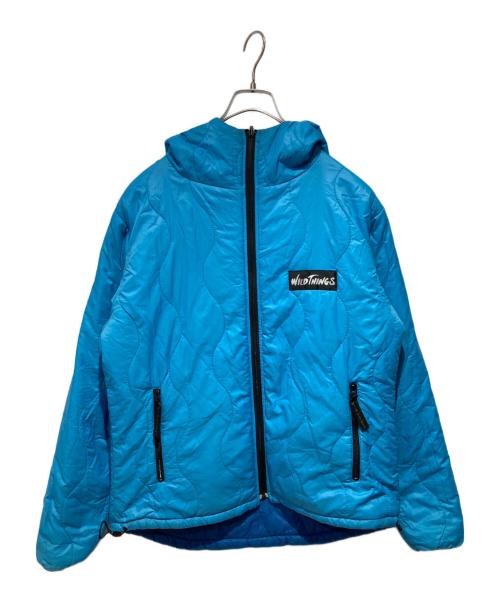 WILD THINGS（ワイルドシングス）WILD THINGS (ワイルドシングス) REVERSIBLE BELAY JACKET ブルー サイズ:Sの古着・服飾アイテム