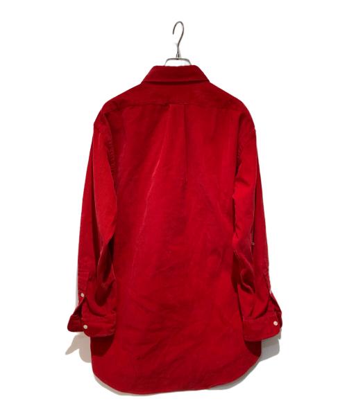 RALPH LAUREN（ラルフローレン）RALPH LAUREN (ラルフローレン) コーデュロイシャツ レッド サイズ:Lの古着・服飾アイテム