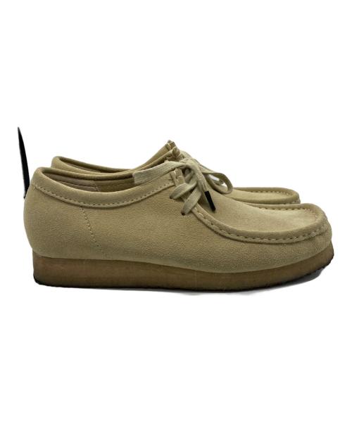 CLARKS（クラークス）CLARKS (クラークス) WALLABEE ベージュ サイズ:26cmの古着・服飾アイテム
