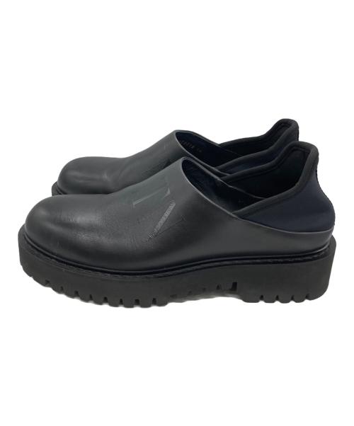 VALENTINO（ヴァレンティノ）VALENTINO (ヴァレンティノ) 2WAYシューズ ブラック サイズ:44の古着・服飾アイテム
