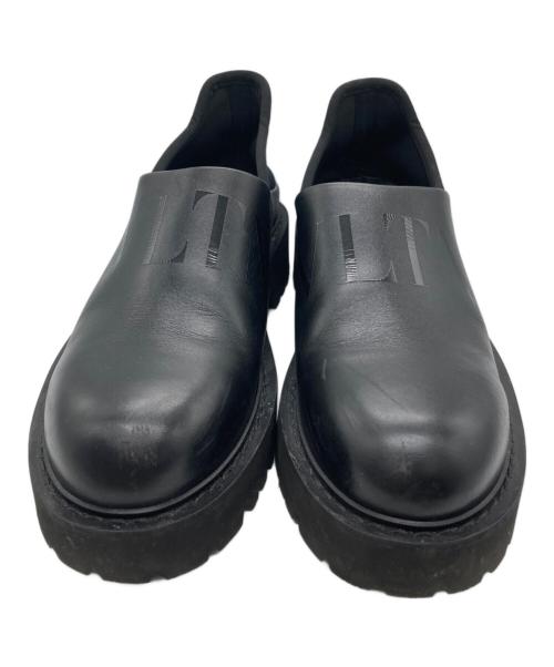 VALENTINO（ヴァレンティノ）VALENTINO (ヴァレンティノ) 2WAYシューズ ブラック サイズ:44の古着・服飾アイテム