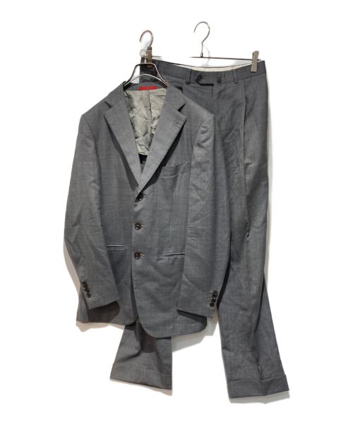 ISAIA（イザイア）ISAIA (イザイア) セットアップスーツ グレー サイズ:46の古着・服飾アイテム