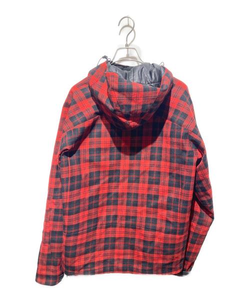 ISAORA（イサオラ）ISAORA (イサオラ) ウールチェックジャケット レッド サイズ:Ｍの古着・服飾アイテム