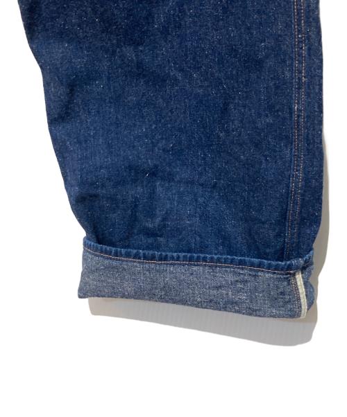 WAREHOUSE（ウエアハウス）WAREHOUSE (ウエアハウス) 3POCKET HEAVY LEATHER BOUND OVERALL インディゴ サイズ:W36の古着・服飾アイテム