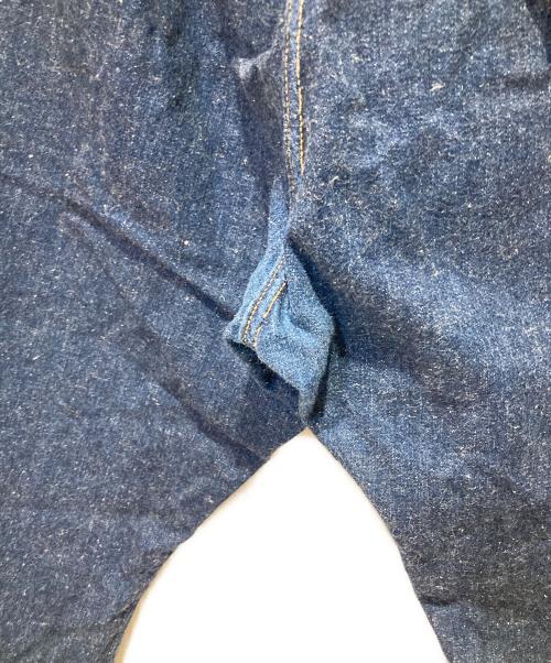 WAREHOUSE（ウエアハウス）WAREHOUSE (ウエアハウス) 3POCKET HEAVY LEATHER BOUND OVERALL インディゴ サイズ:W36の古着・服飾アイテム