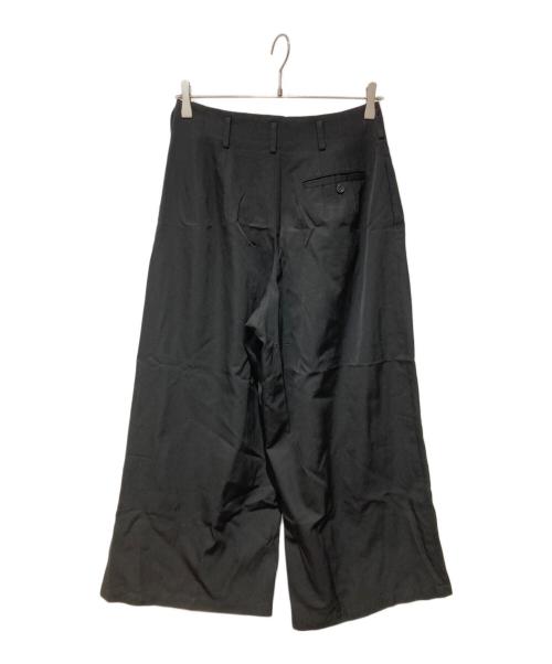 Y's（ワイズ）Y's (ワイズ) ワイドスラックス ブラック サイズ:不明の古着・服飾アイテム