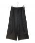 Y's（ワイズ）の古着「ワイドスラックス」｜ブラック