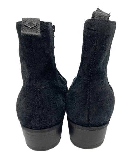 BEKKU HOMME（ベックオム）BEKKU HOMME (ベックオム) WH (ダブルエイチ) サイドジップブーツ ブラック サイズ:S8の古着・服飾アイテム