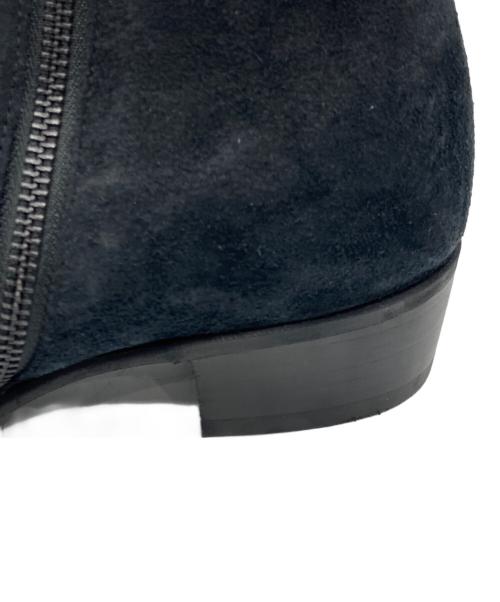 BEKKU HOMME（ベックオム）BEKKU HOMME (ベックオム) WH (ダブルエイチ) サイドジップブーツ ブラック サイズ:S8の古着・服飾アイテム