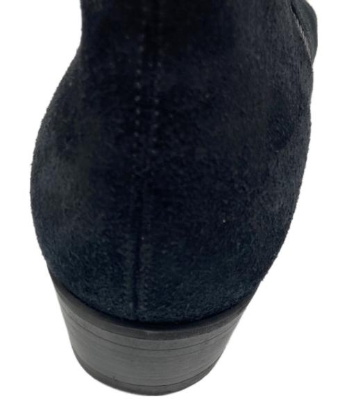 BEKKU HOMME（ベックオム）BEKKU HOMME (ベックオム) WH (ダブルエイチ) サイドジップブーツ ブラック サイズ:S8の古着・服飾アイテム