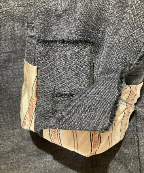 MAATEE&SONS（マーティーアンドサンズ）MAATEE&SONS (マーティーアンドサンズ) 24SS UNCON SINGLE TAILORED JACKET モカブラウン サイズ:1の古着・服飾アイテム