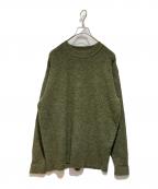 ISSEY MIYAKE MENイッセイミヤケメン）の古着「クルーネックニット」｜グリーン