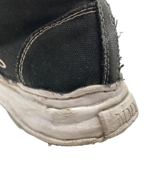 MIHARA YASUHIRO（ミハラヤスヒロ）MIHARA YASUHIRO (ミハラヤスヒロ) PETERSON HIGH CANVAS ブラック サイズ:42の古着・服飾アイテム