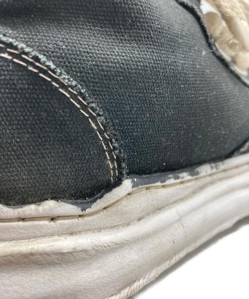 MIHARA YASUHIRO（ミハラヤスヒロ）MIHARA YASUHIRO (ミハラヤスヒロ) PETERSON HIGH CANVAS ブラック サイズ:42の古着・服飾アイテム