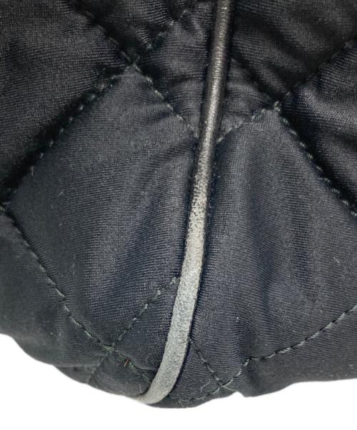 PRADA（プラダ）PRADA (プラダ) キルティングボストンバッグ ブラックの古着・服飾アイテム