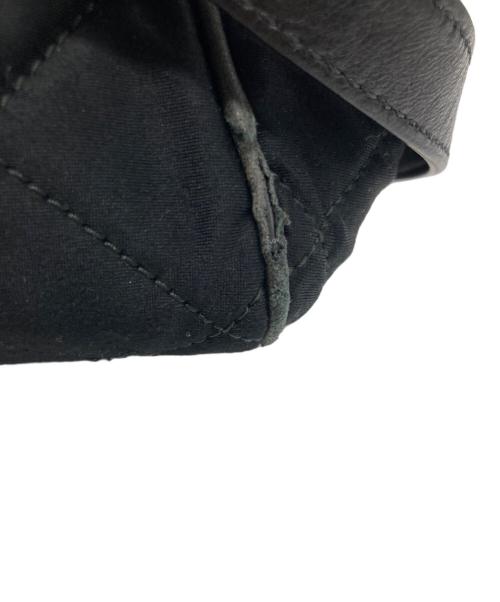 PRADA（プラダ）PRADA (プラダ) キルティングボストンバッグ ブラックの古着・服飾アイテム