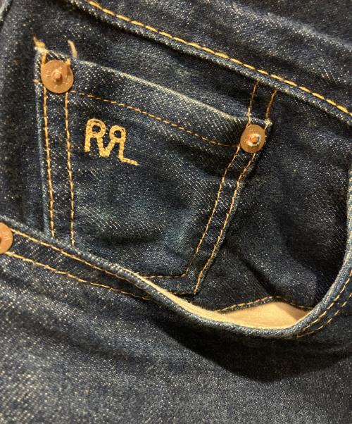 RRL（ダブルアールエル）RRL (ダブルアールエル) STRAIGHT LEG SELVEDGE JEAN インディゴ サイズ:29の古着・服飾アイテム