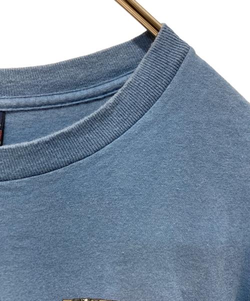 stussy（ステューシー）stussy (ステューシー) SSリングロゴドラムTシャツ スカイブルー サイズ:Mの古着・服飾アイテム