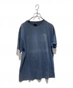 stussyステューシー）の古着「プリントTシャツ」｜ネイビー