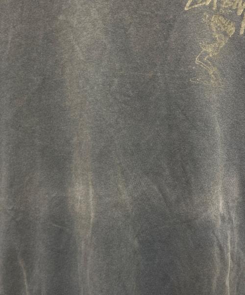 stussy（ステューシー）stussy (ステューシー) プリントTシャツ ネイビー サイズ:Ｌの古着・服飾アイテム