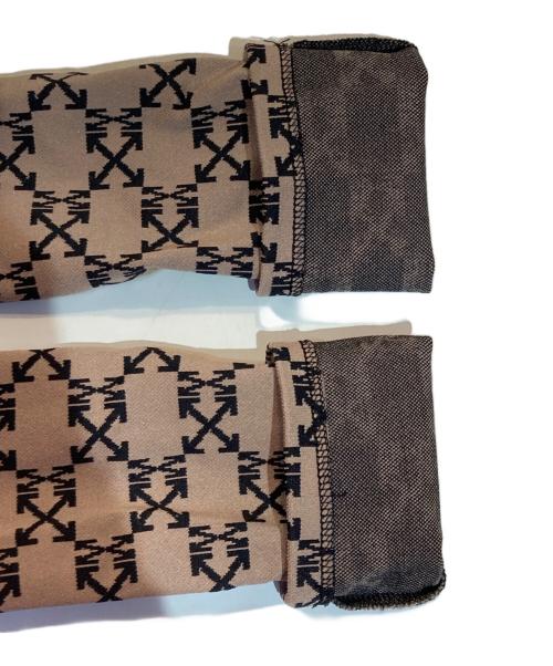 OFFWHITE（オフホワイト）OFFWHITE (オフホワイト) Monogram Track Top ブラウン×ブラック サイズ:38の古着・服飾アイテム