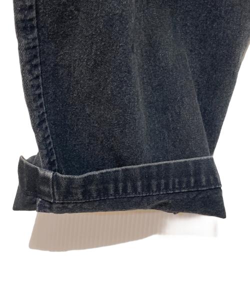 DOCKERS（ドッカーズ）DOCKERS (ドッカーズ) khakis Black Denim Slacks ブラック サイズ:W36の古着・服飾アイテム