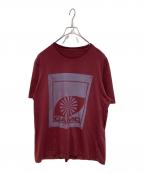 OAMCオーエーエムシー）の古着「ロゴプリントTシャツ」｜レッド