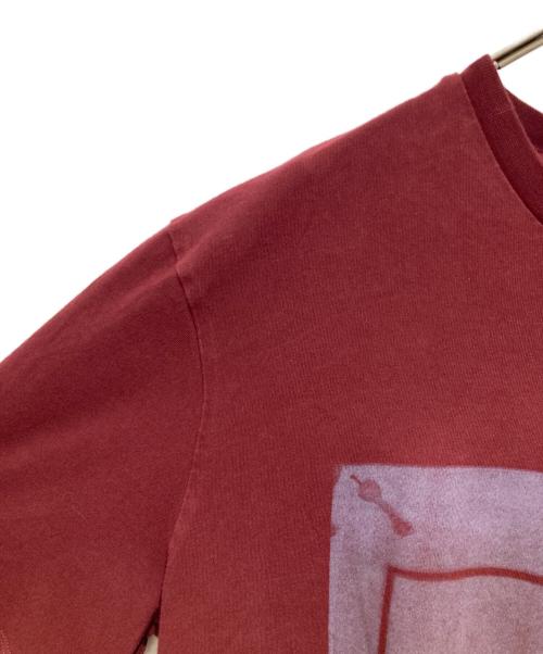 OAMC（オーエーエムシー）OAMC (オーエーエムシー) ロゴプリントTシャツ レッド サイズ:不明の古着・服飾アイテム