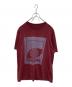 OAMC（オーエーエムシー）の古着「ロゴプリントTシャツ」｜レッド