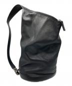 LOEWEロエベ）の古着「レザーボディバッグ」｜ブラック