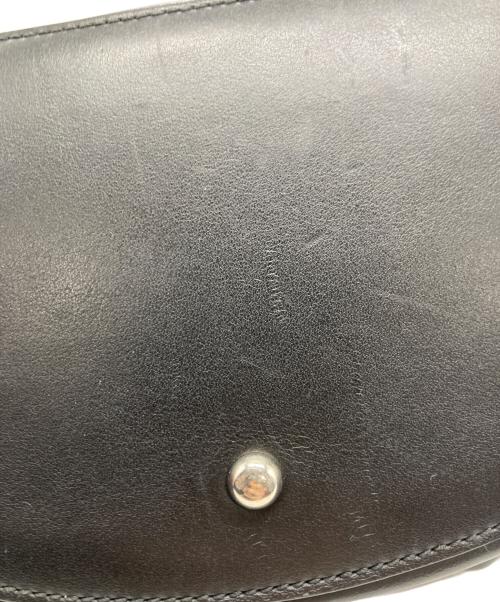 LOEWE（ロエベ）LOEWE (ロエベ) レザーボディバッグ ブラックの古着・服飾アイテム