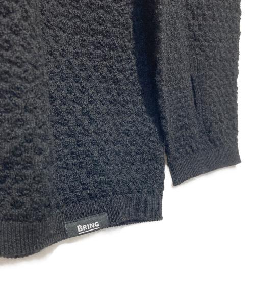 BRING Wunderwear（アンダーウェアー）BRING Wunderwear (アンダーウェアー) シームレスフーディー ブラック サイズ:Ｌの古着・服飾アイテム