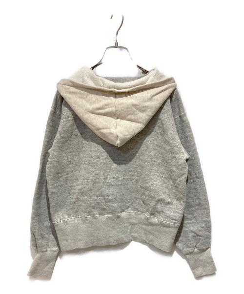 BUTCHER PRODUCTS（ブッチャープロダクツ）BUTCHER PRODUCTS (ブッチャープロダクツ) 後付け両Vプルオーバーパーカー グレー サイズ:36の古着・服飾アイテム