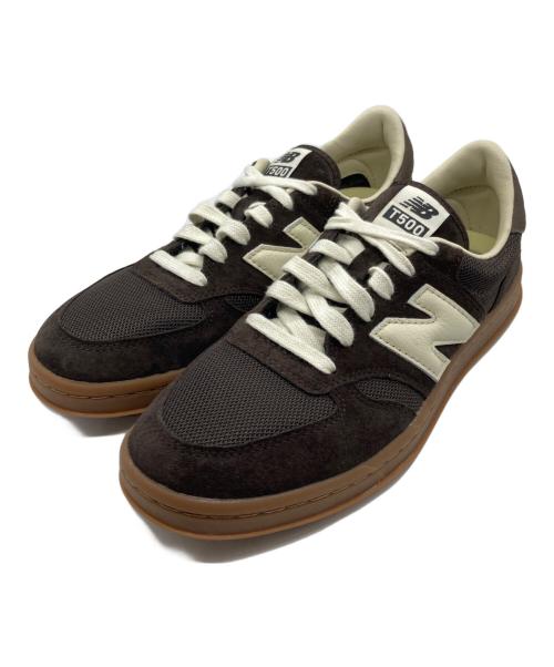 NEW BALANCE（ニューバランス）NEW BALANCE (ニューバランス) AURALEE (オーラリー) CT500 Vintage Brown Cream ローカットスニーカー ブラウン サイズ:26の古着・服飾アイテム