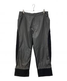 BAL×山荘飯島（バル）の古着「別注TRACK PANTS」｜グレー×ブラック