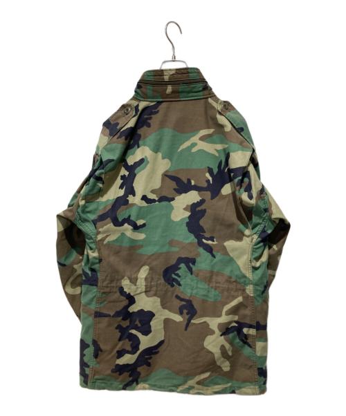 US ARMY（ユーエスアーミー）US ARMY (ユーエスアーミー) M65ジャケット グリーン×ブラウン サイズ:MEDIUM REGULARの古着・服飾アイテム