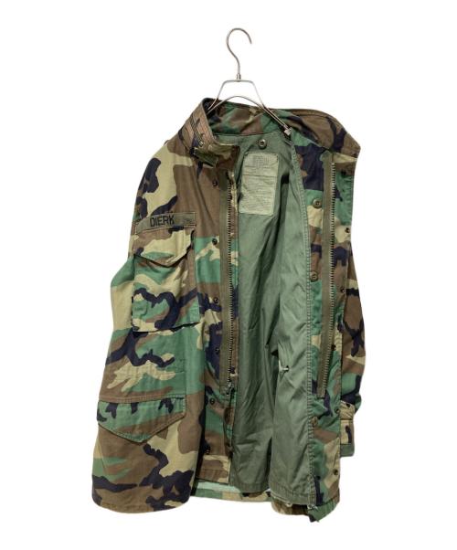 US ARMY（ユーエスアーミー）US ARMY (ユーエスアーミー) M65ジャケット グリーン×ブラウン サイズ:MEDIUM REGULARの古着・服飾アイテム
