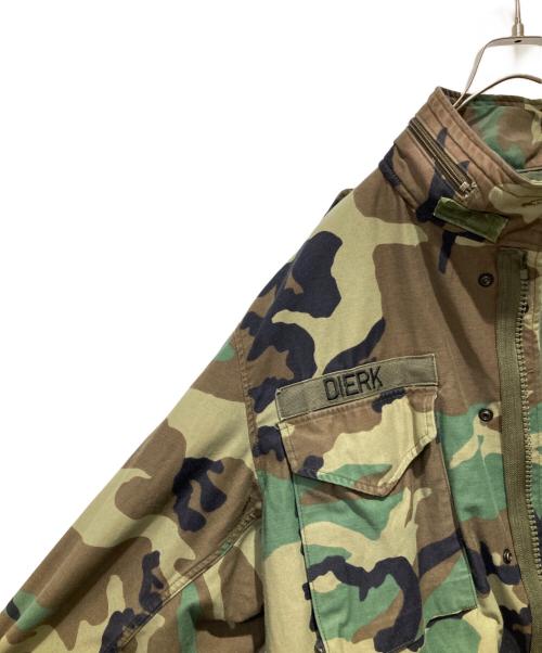 US ARMY（ユーエスアーミー）US ARMY (ユーエスアーミー) M65ジャケット グリーン×ブラウン サイズ:MEDIUM REGULARの古着・服飾アイテム